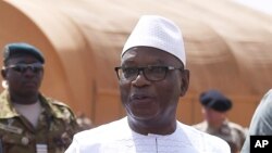 Le président Ibrahim Boubacar Keïta du Mali, 19 mai 2017.