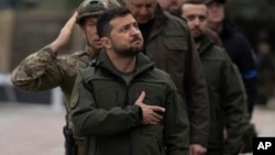 ولودیمیر زلنسکی، رئیس جمهوری اوکراین.