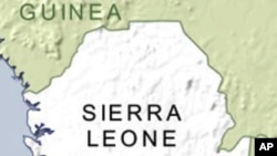 Map of Sierra Leone