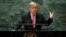 Generalni sekretar UN Antonio Guterrea obraća se učesnicima 76. Generalne skupštine UN-a u New Yorku, 21. septembra 2021.