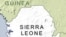 Map of Sierra Leone