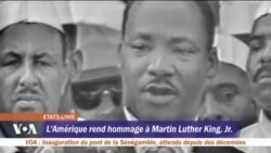 L'Amérique rend hommage à Martin Luther King