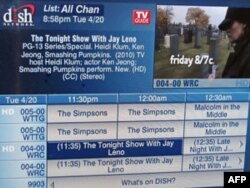 电视节目预告提示杰.雷诺夜间脱口秀为PG-13级