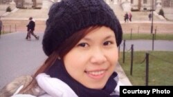 អ្នកនាង ប៉ិល ដាឡែន ជា​និស្សិត​អនុបណ្ឌិត​ផ្នែក International Educational Development នៅ​សកលវិទ្យាល័យ Columbia។ (រូបថត​ឲ្យ)