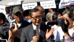 អ្នក​គាំទ្រ​គណបក្ស​ជំទាស់​យល់​ថា ការ​លាលែង​តំណែង​របស់​លោក​សម រង្ស៊ី ជា​ជម្រើស​ល្អ