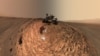 This low-angle self-portrait of NASA's Curiosity Mars rover shows the vehicle above the "Buckskin" rock target, where the mission collected its seventh drilled sample. (Credit: NASA)