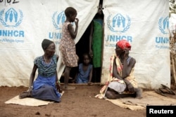 FILE - South Sudanese refugees are seen at the Nguenyyiel refugee camp in Ethiopia, Oct. 24, 2017.