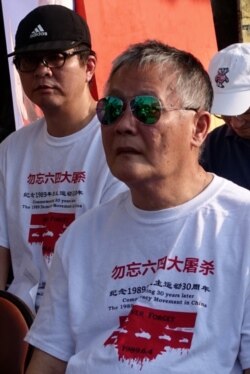 资料照：中国人权民主活动家魏京生