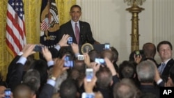 Presiden Obama berbicara dalam resepsi LGBT di Gedung Putih, 15 Juni, 2012