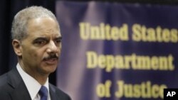 U.S. Attorney General Eric Holder (File Photo)