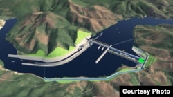 រូបភាពនៃគម្រោងសាងសង់ទំនប់វារីអគ្គីសនីថ្មីរបស់ឡាវ ឈ្មោះប៉ាក់ បេង(Pak Beng)/រូបថតដោយPak Beng hydropower project (Courtesy Photo) 