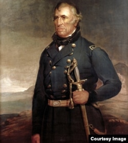Official White House Portrait of President Zachary Taylor (c.1848) by Joseph Henry Bush