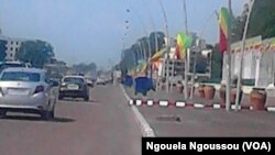 Boulevard Alfred Raoul à Brazzaville, Congo, 15 avril 2016