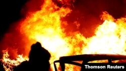 اعتراضات در بلفست، ایرلند شمالی 