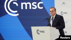 Njemački ministar odbrane Boris Pistorius prisustvuje Minhenskoj sigurnosnoj konferenciji (MSC) u Minhenu, Njemačka, 14. februara 2025.