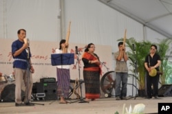 Philippine musicians at 2010 Folklife Festival in Washington DC