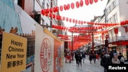 伦敦唐人街（2021年2月11日）