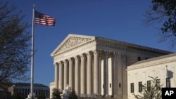 Gedung Mahkamah Agung AS di Washington DC (Foto: dok).