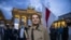 Светлана Тихановская на акции протеста против нарушения прав человека в Беларуси. Берлин, 5 октября 2020. 