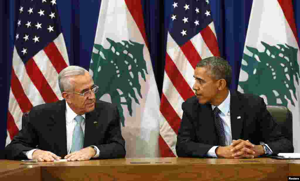 Prezident Obama Isroil rahbari Benyamin Netanyaxu bilan