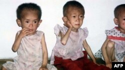 Trẻ em Bắc Triều Tiên bị suy dinh dưỡng
