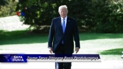 Sapa Dunia VOA: Presiden Trump Tetap Ditopang Basis Pendukungnya