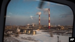 Eneo la kiwanda cha Uralvagonzavod (UVZ) nchini Russia