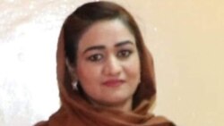 Frozan Safi is seen in an undated photo posted on Twitter by Afghan journalist Zahra Rahimi (@ZahraSRahimi).