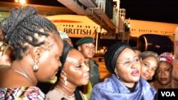 Aisha Buhari's Arrival 3