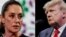 Predsjednica Meksika Claudia Sheinbaum i američki predsjednik Donald Trump