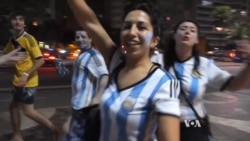 Fans Await Sunday's World Cup Final in Brazil