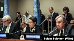  ስለ ፍልሰተኞችና ስደተኞችን በተመለከተ ከዓለም መሪዎች ጋር ያካሄዱት የጎን ስብሰባ