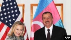 Azərbaycan prezidenti Amerika dövlət katibi ilə görüşüb
