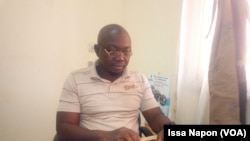 Dr Siaka Ouattara sociologue à Ouagadougou, Burkina Faso, 15 février. (VOA/Issa Napon)