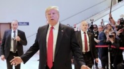 도널드 트럼프 미국 대통령이 22일 스위스에서 열린 세계경제포럼(WEF·다보스포럼)에 참석했다.