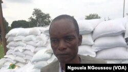 Jérôme Toukanou de Caritas Congo à Mbandza Ndounga, Congo, 18 juin 2018. (VOA/Ngouela NGoussou)