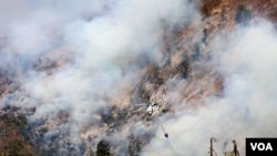 ორო დღის მანძილზე სასაზღვრო MI-8-ს ეკიპაჟი ხანძარს ჰაერიდან მარტო დაუღალავად ებრძოდა