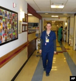 Nurse Nikkie Raleigh says watching a thoughtless nurse in a movie was upsetting and not true to life.