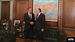 Elmar Məmmədyarov və Sergey Lavrov