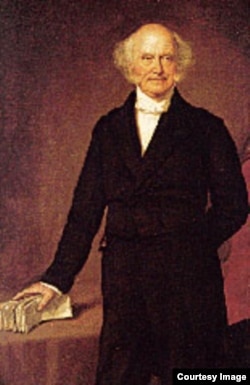 Supporters called Van Buren the Little Magician because he knew how to win elections. He was also short -- 167 centimeters.