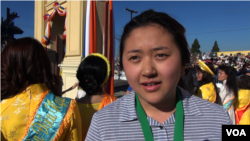 “I remember when we started building this,” Jessica Ha says of the Dieu Ngu Temple. "Our monks' biggest dream was to have the Dalai Lama come and talk." (M. O'Sullivan/VOA)
