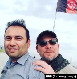 Zabihullah Tamanna (left) and David Gilkey