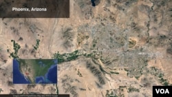 Map of Phoenix, Arizona