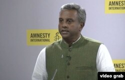 Amnesty International Secretary-General Salil Shetty.
