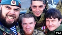 მარცხნიდან: სტავროს ბაგათელია (ალამისი), არსენ პავლოვი (მოტოროლა), მიხეილ ტოლსტიხი (გივი), ახრა ავიძბა (აფხაზი)