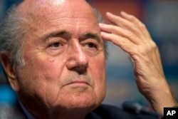 FIFA President Sepp Blatter