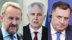 Bakir Izetbegović, Dragan Čović i Milorad Dodik