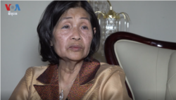 អ្នកស្រី ជា ម៉ារី អតីតជនភៀសខ្លួនពីប្រទេសកម្ពុជា ផ្តល់បទសម្ភាសន៍ដល់វីអូអេ នៅរដ្ឋ Virginia កាលពីខែកុម្ភៈ ឆ្នាំ២០២០។