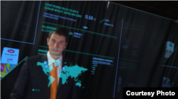 The "supermarket of the future" is designed to provide an interactive shopping experience for customers. (Courtesy of Intel)