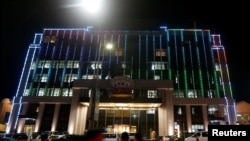 A Chinese casino was seen at the Preah Sihanoukville province, Cambodia Sept. 27, 2017.